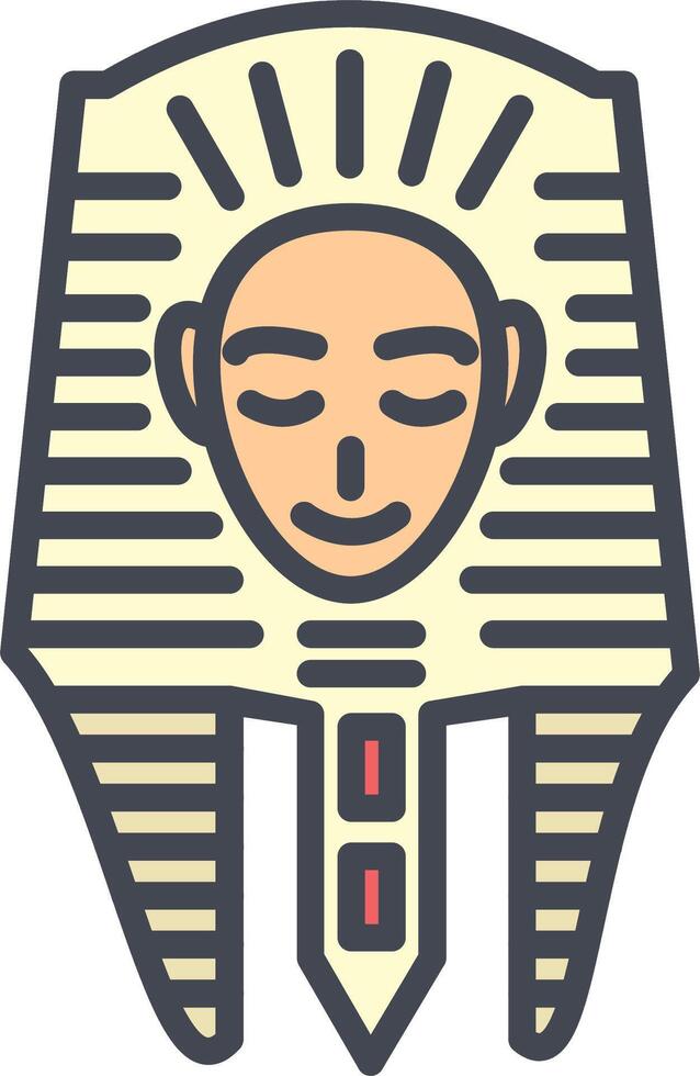 Egyptian Face Vector Icon