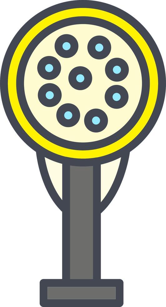 LED Light Vector Icon