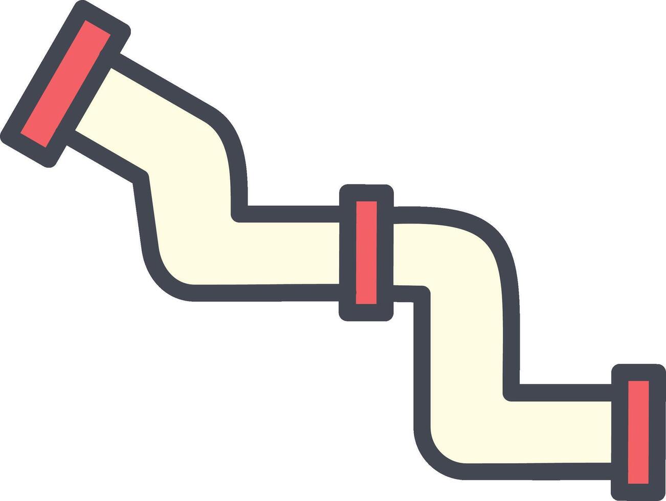 Water Pipe Vector Icon