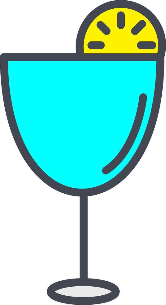 Cocktail Drink Vector Icon