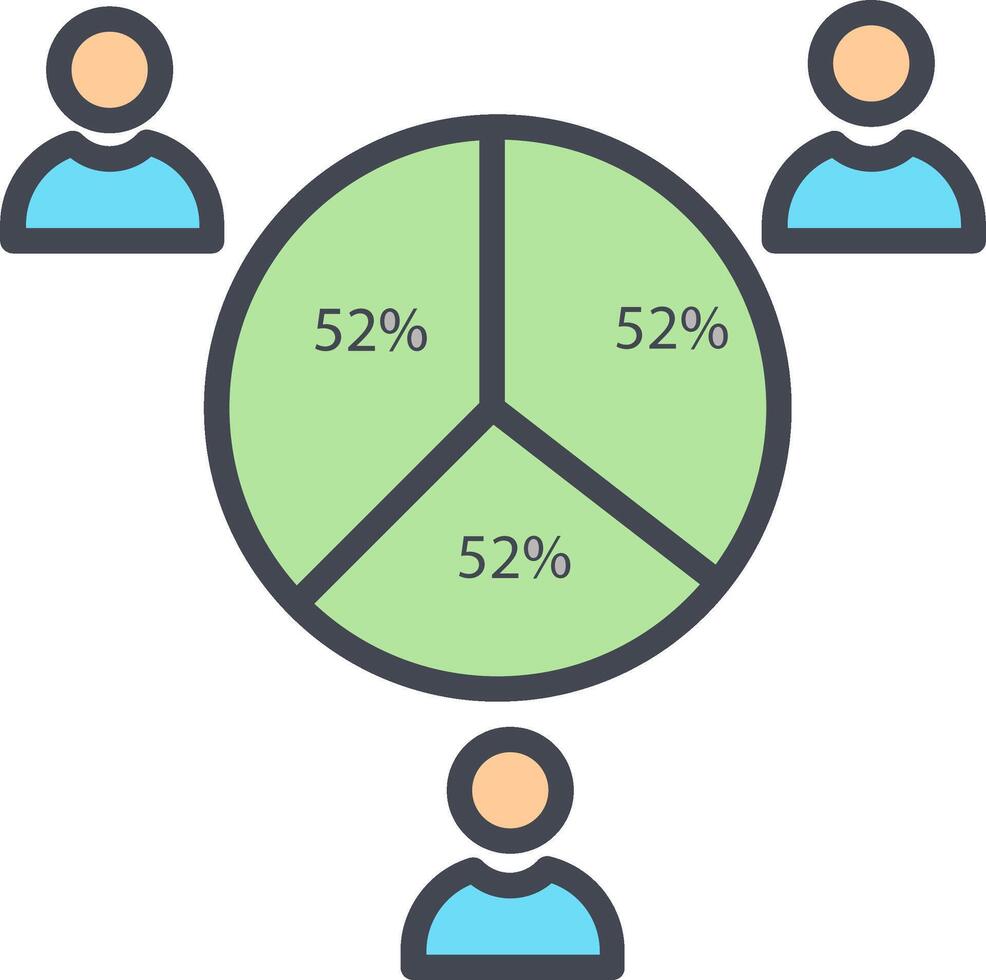 Candidate Stats Vector Icon