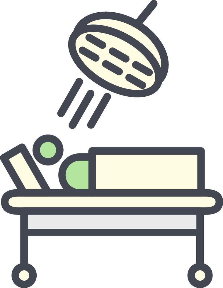 Operating Room Light Vector Icon