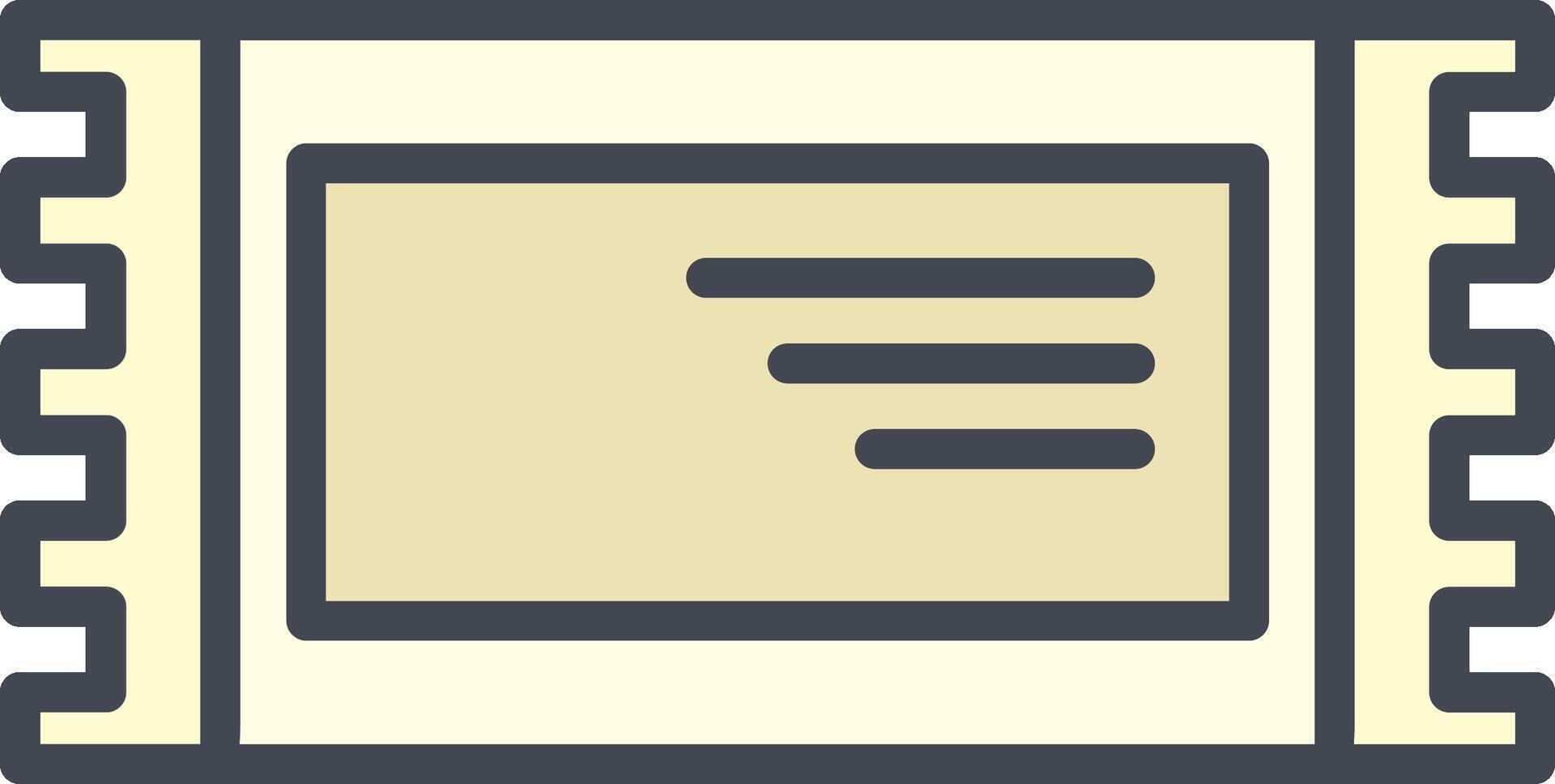 Tickets Vector Icon