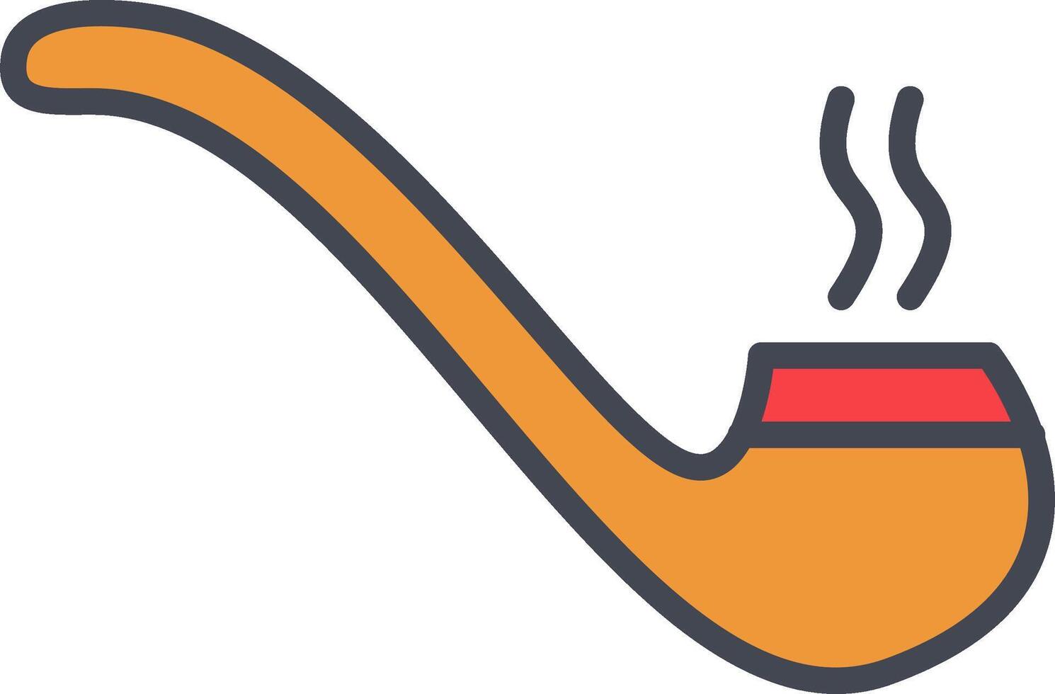 Smoking Pipe Vector Icon