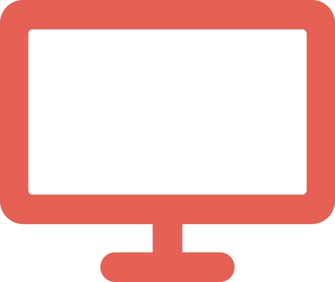 LCD Vector Icon