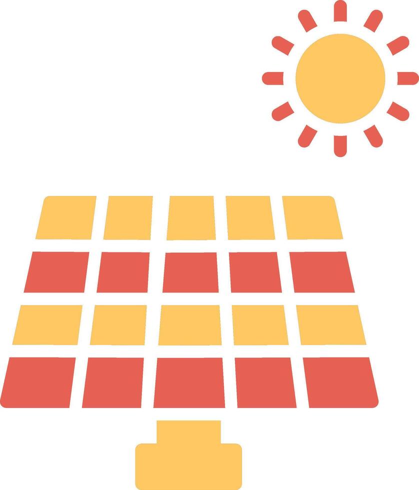 Solar Panel Vector Icon