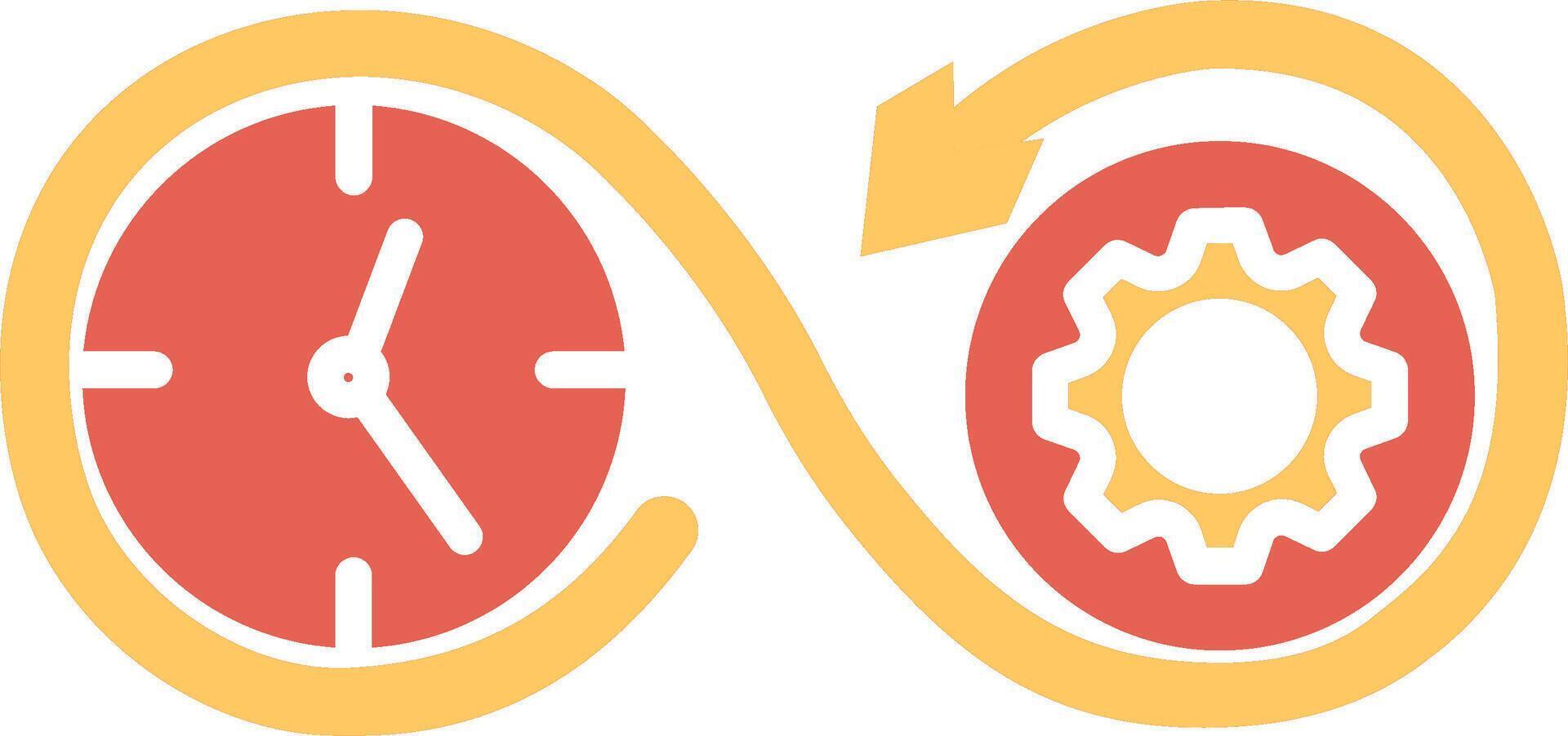 Time Optimization Vector Icon