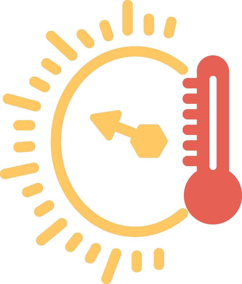 Temperature Indicator Vector Icon