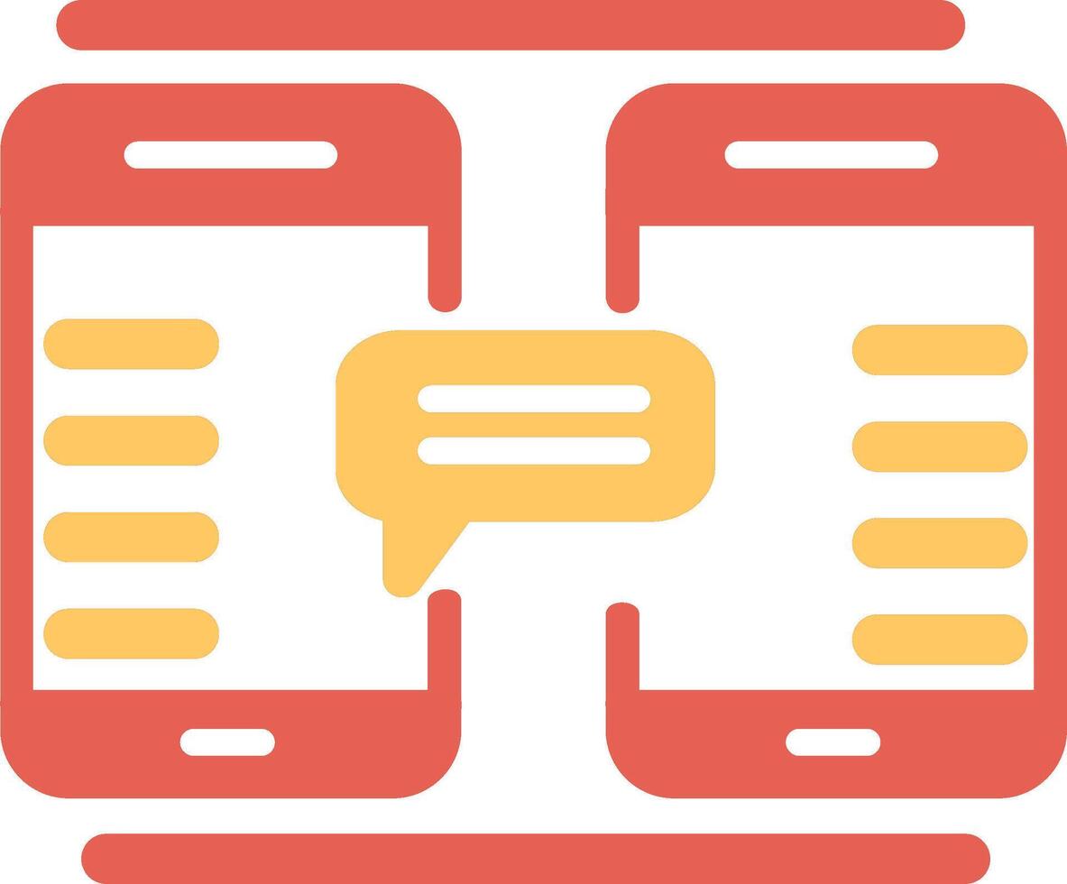 Chatting Vector Icon