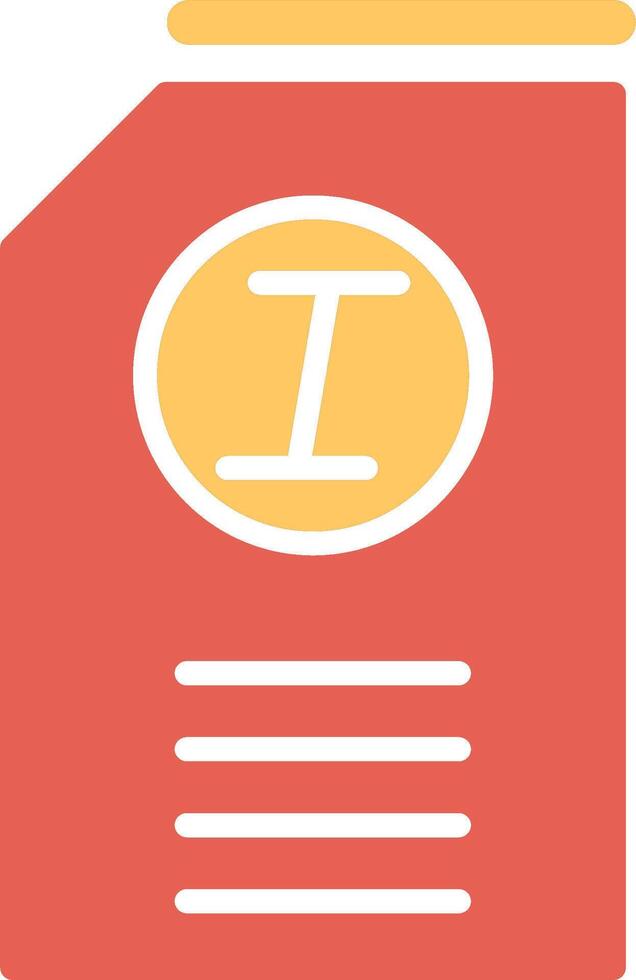 Italic Vector Icon