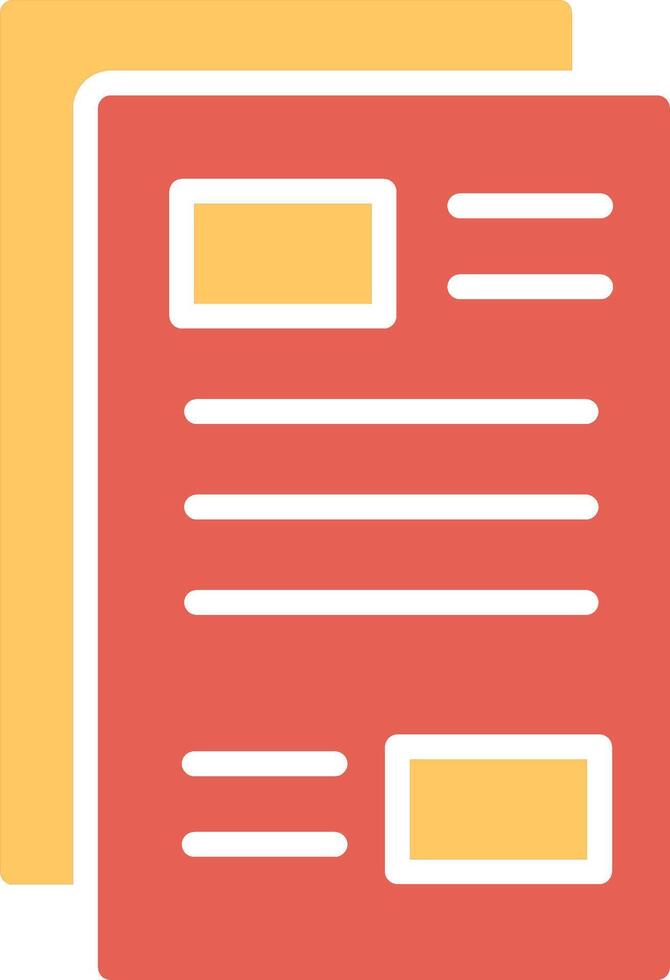 Newspaper Vector Icon
