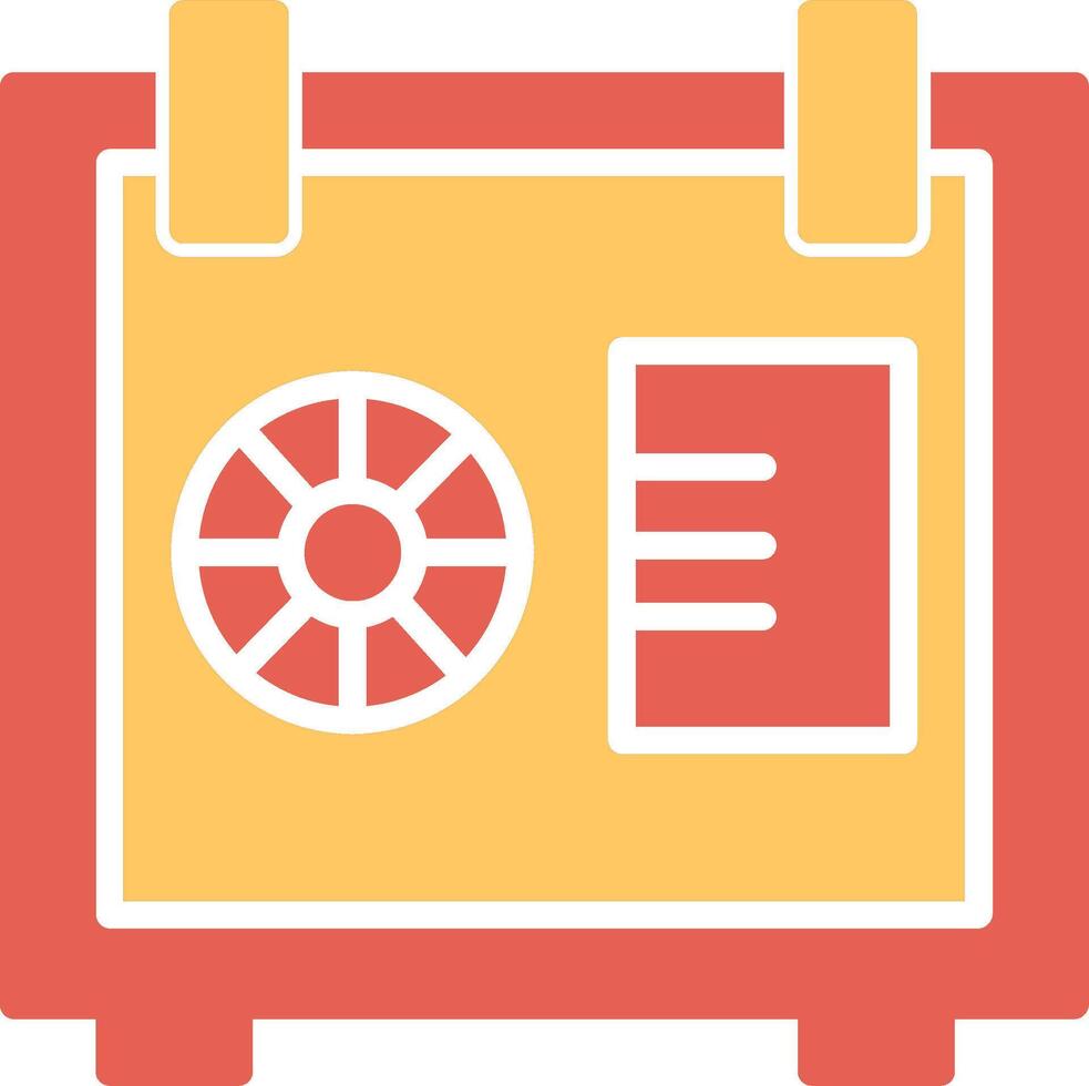 Safe Box Vector Icon