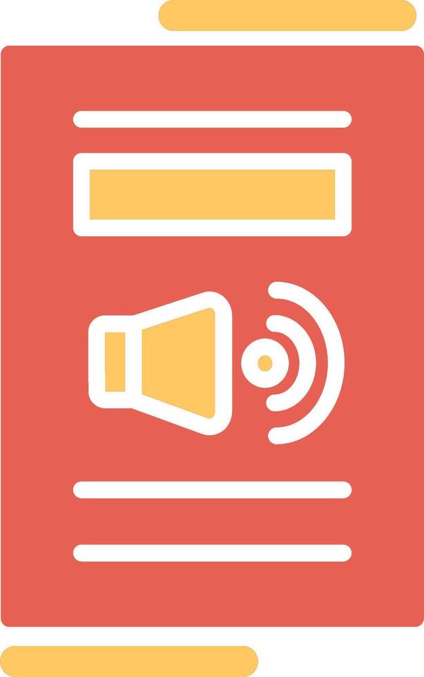 Speaker Vector Icon