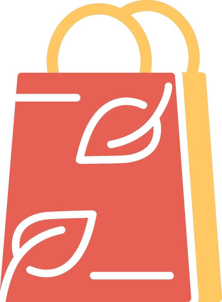 Ecology Bag Vector Icon