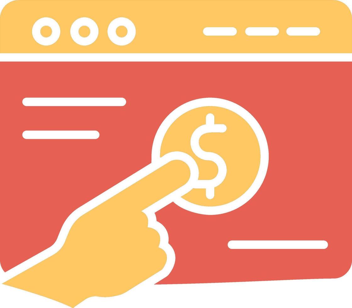 Pay Per Click Vector Icon
