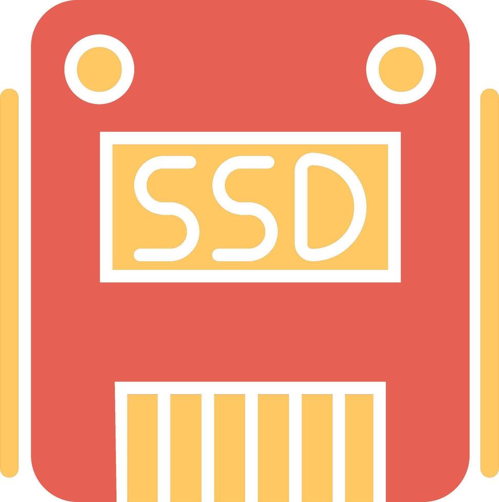 SSD Vector Icon