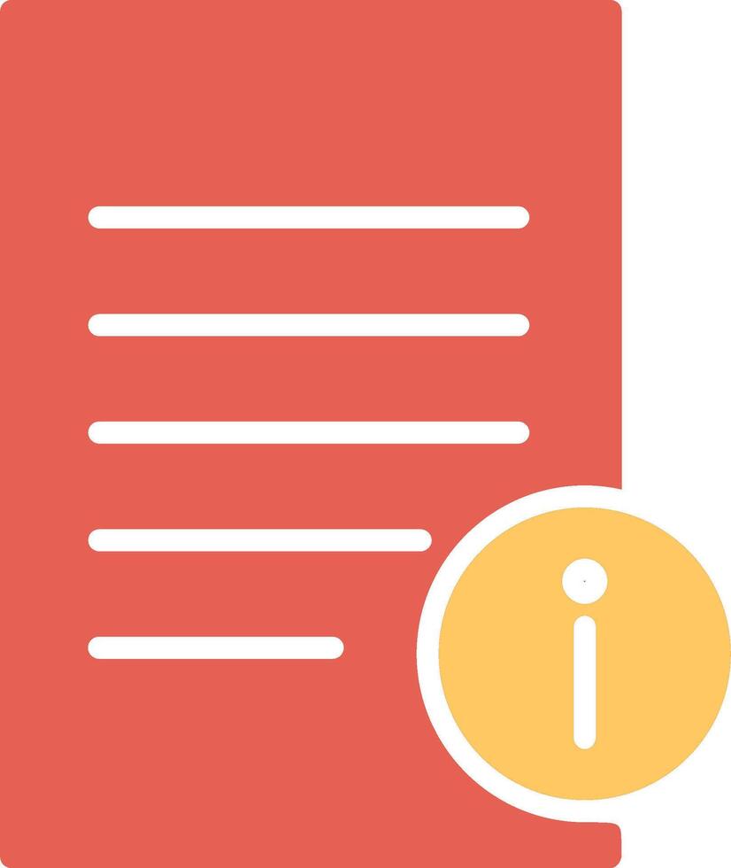 Information Document Vector Icon