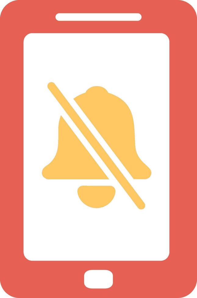 Notification Mute Vector Icon