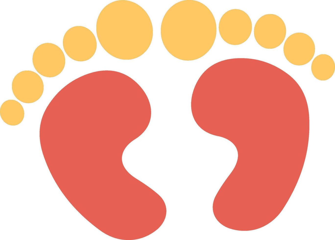 Feet Vector Icon