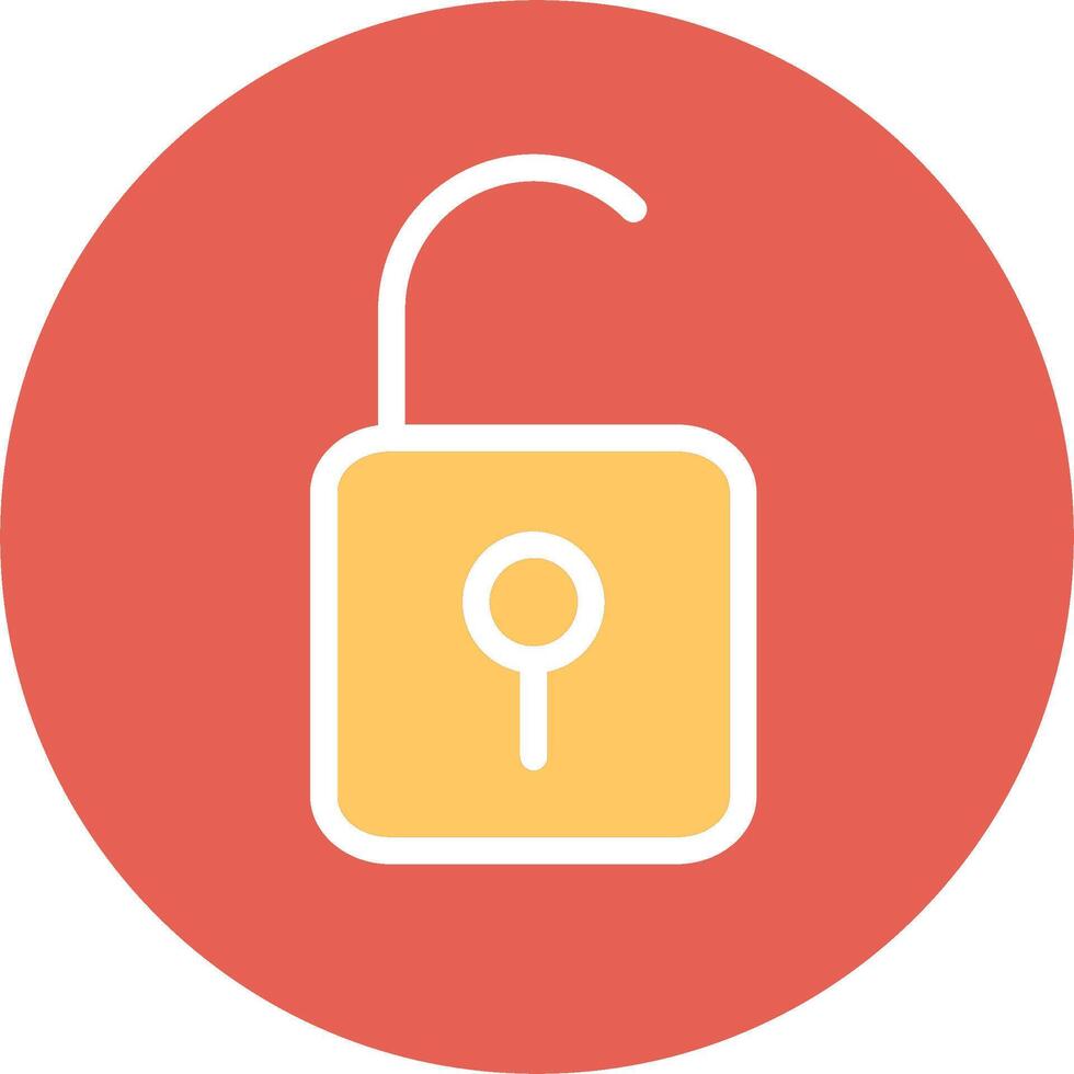 Open Lock II Vector Icon