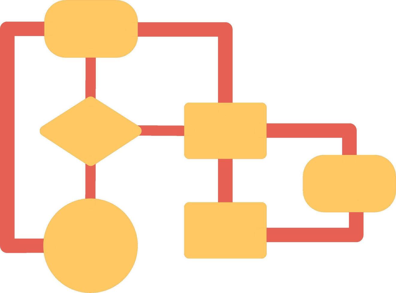 Flowchart Vector Icon