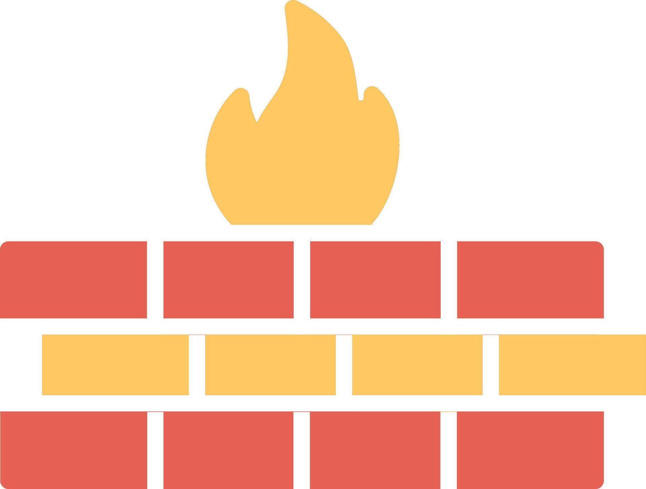 Firewall Vector Icon