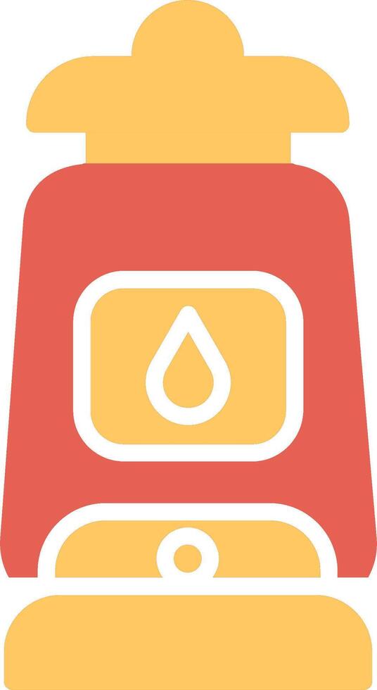 Oil Lamp Vector Icon
