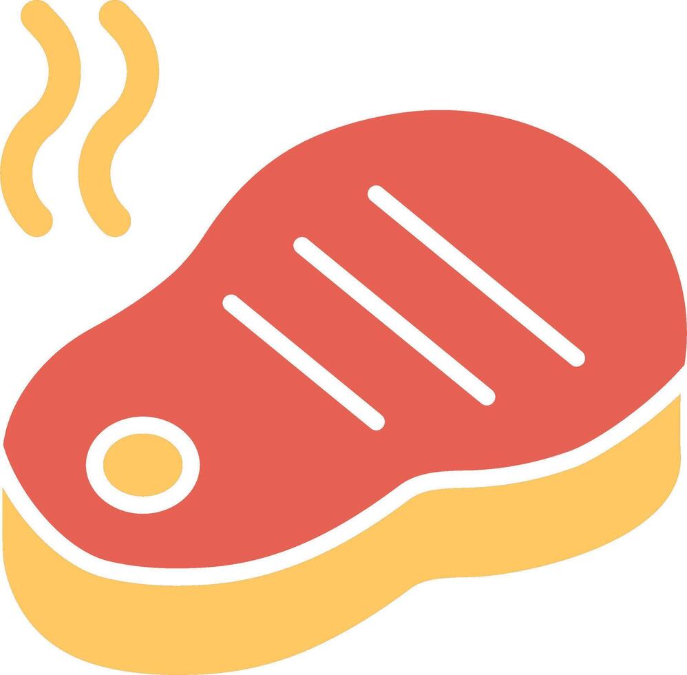 Steak Vector Icon