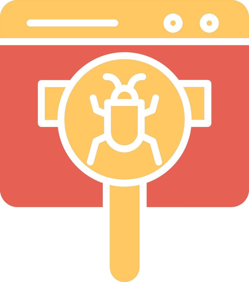 Web Bug Vector Icon