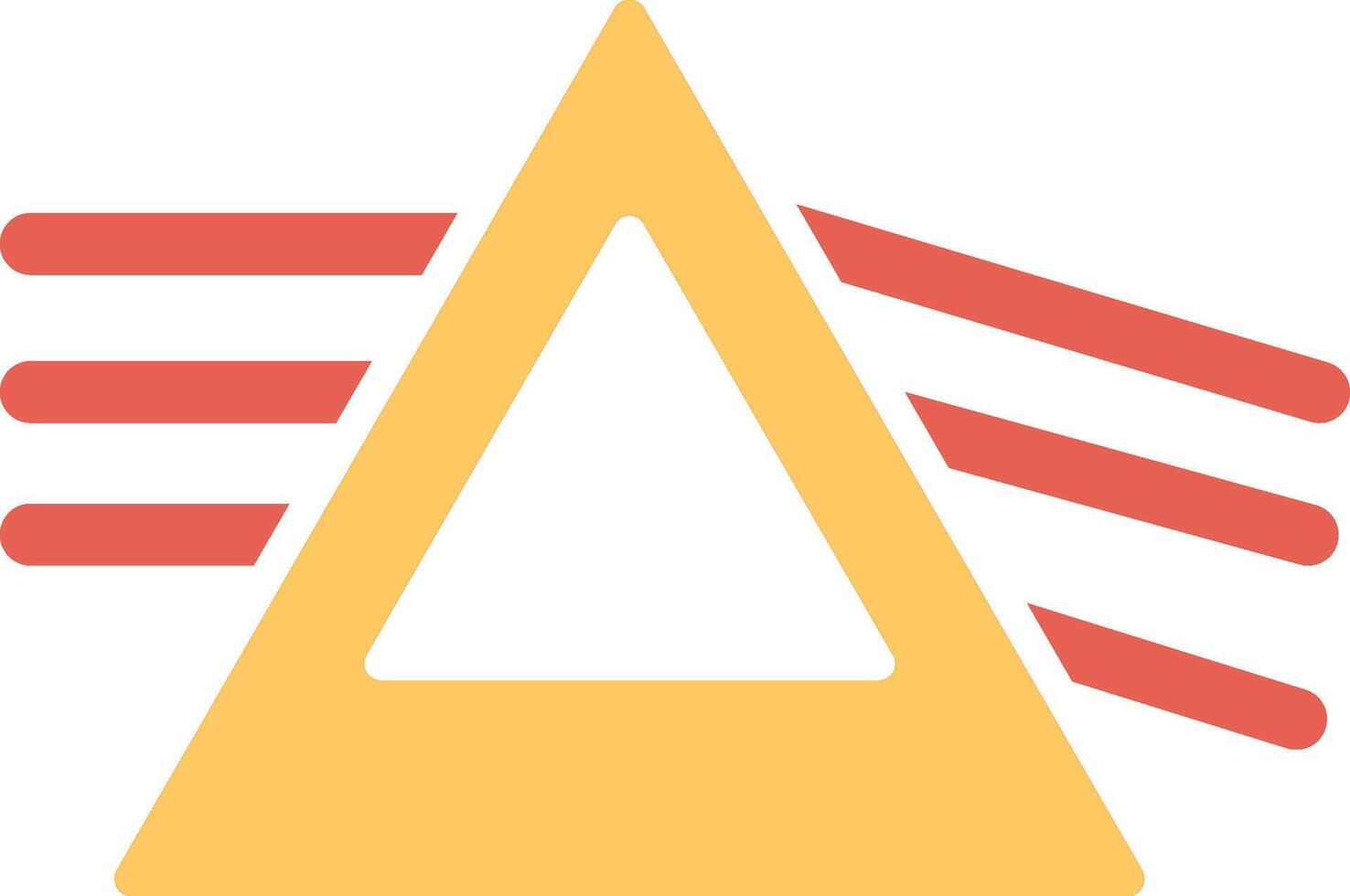 Refraction Vector Icon