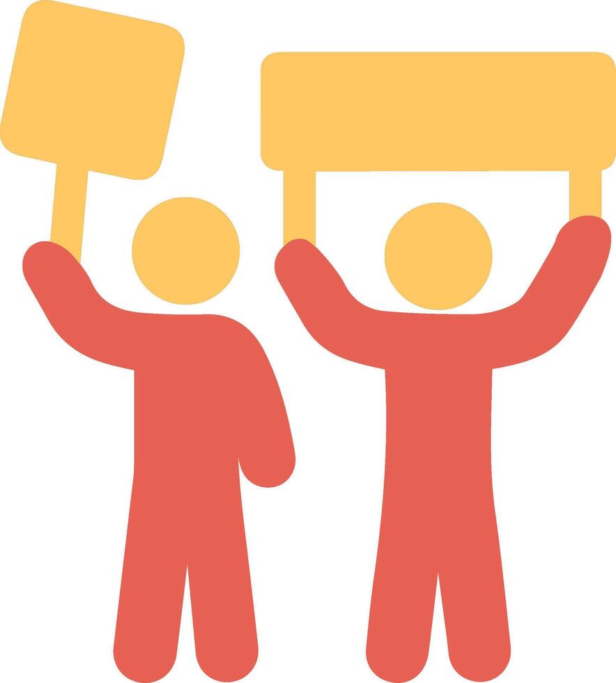 Protester Vector Icon