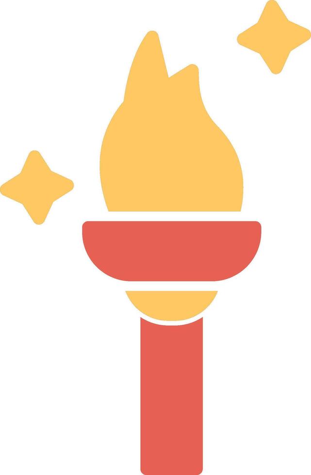 Torch Vector Icon