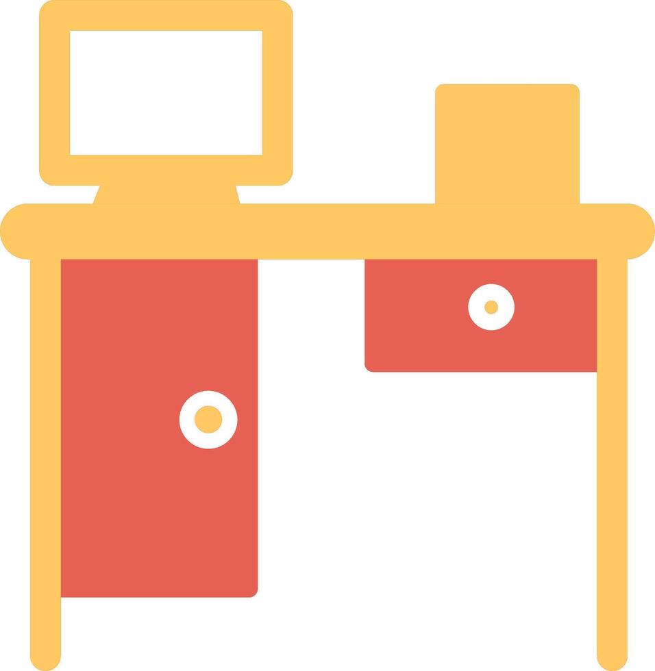Working Table Vector Icon