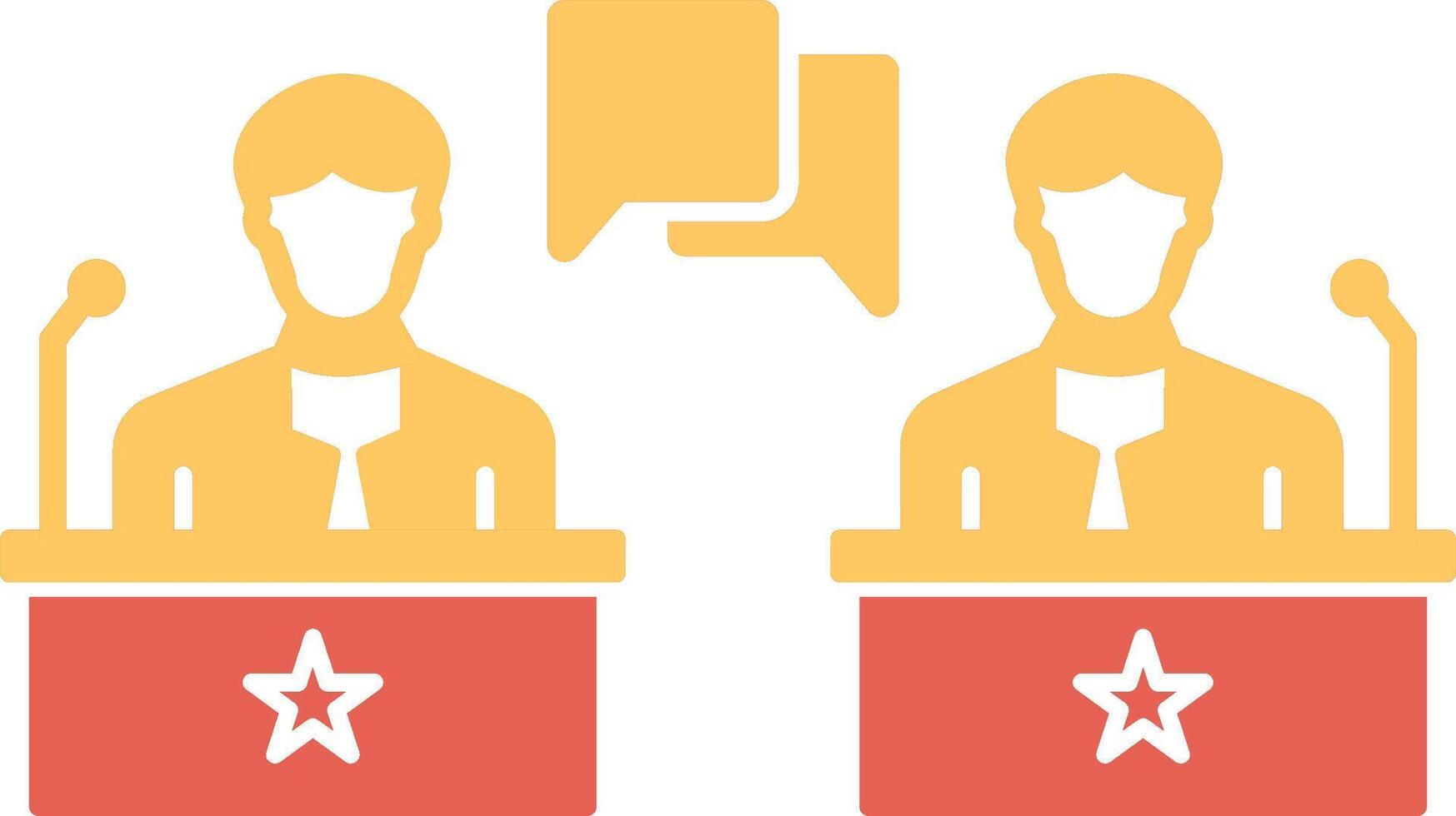 Debate Vector Icon