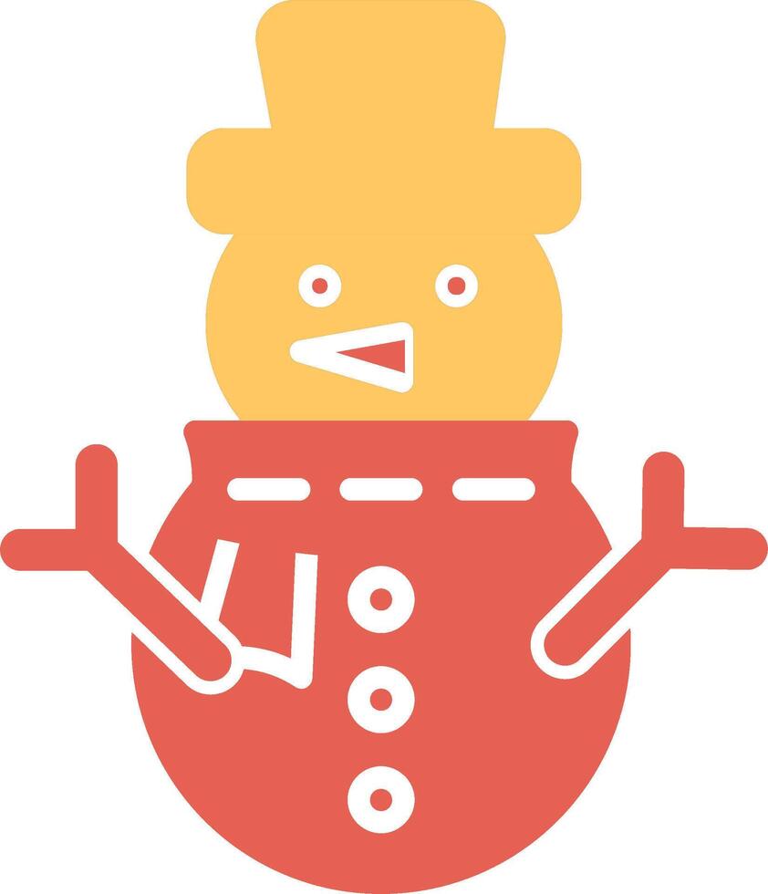 Snowman Vector Icon