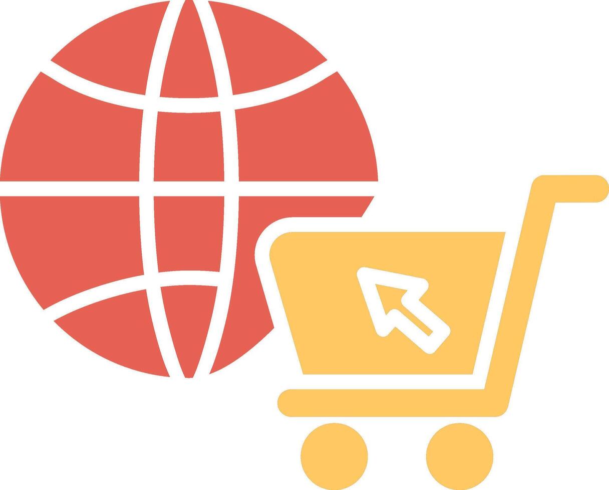 E commerce Online Store Vector Icon