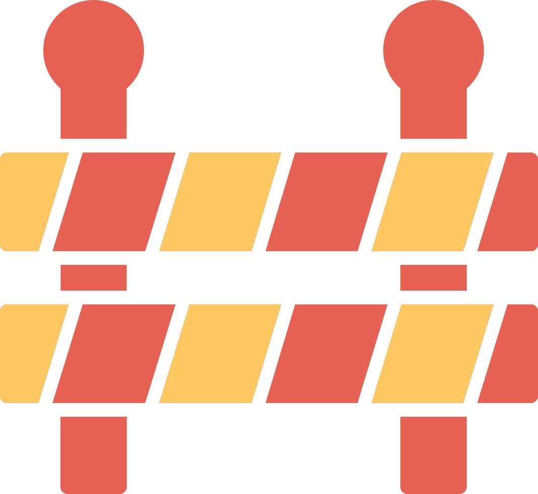 Roadblock Vector Icon