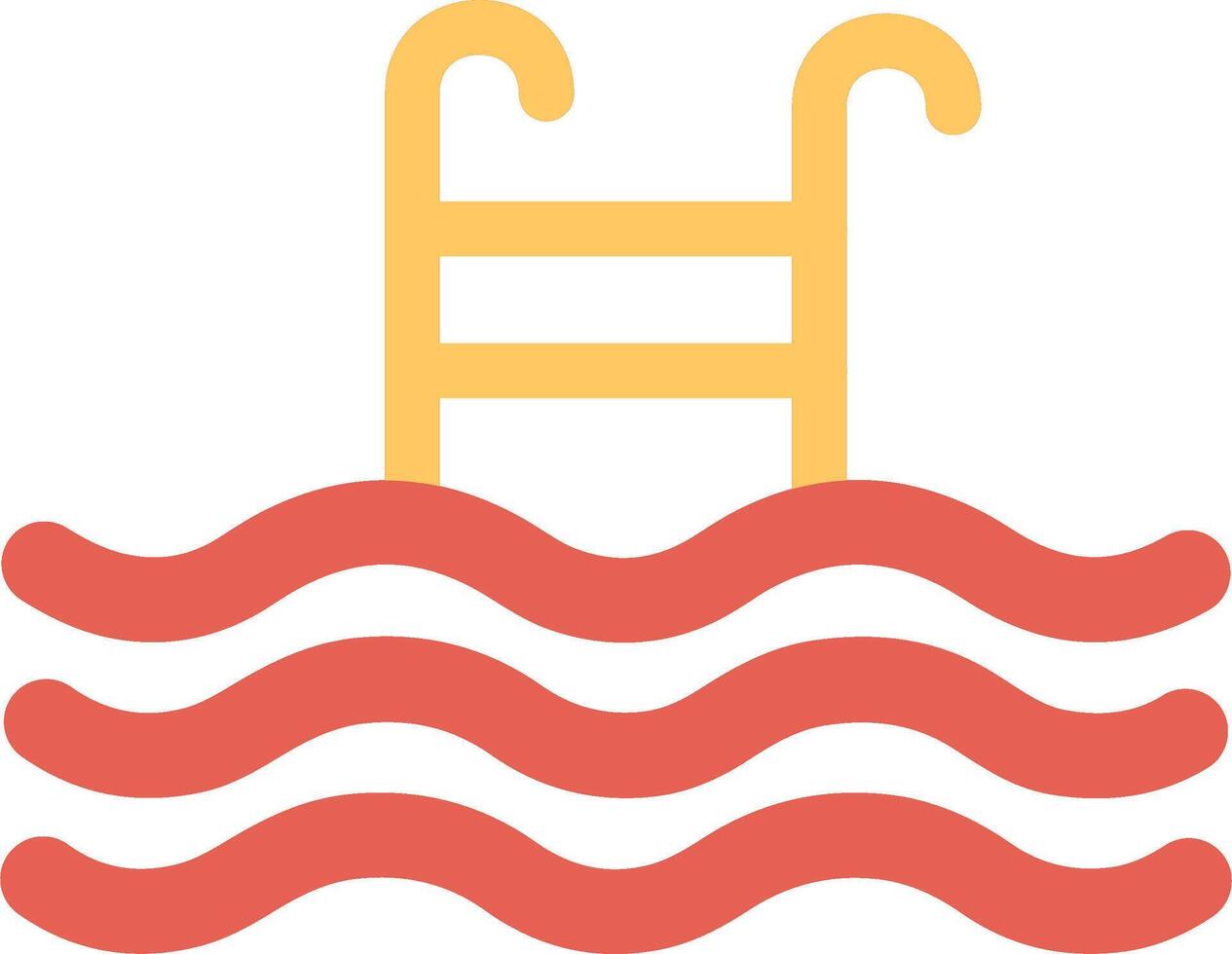 icono de vector de piscina