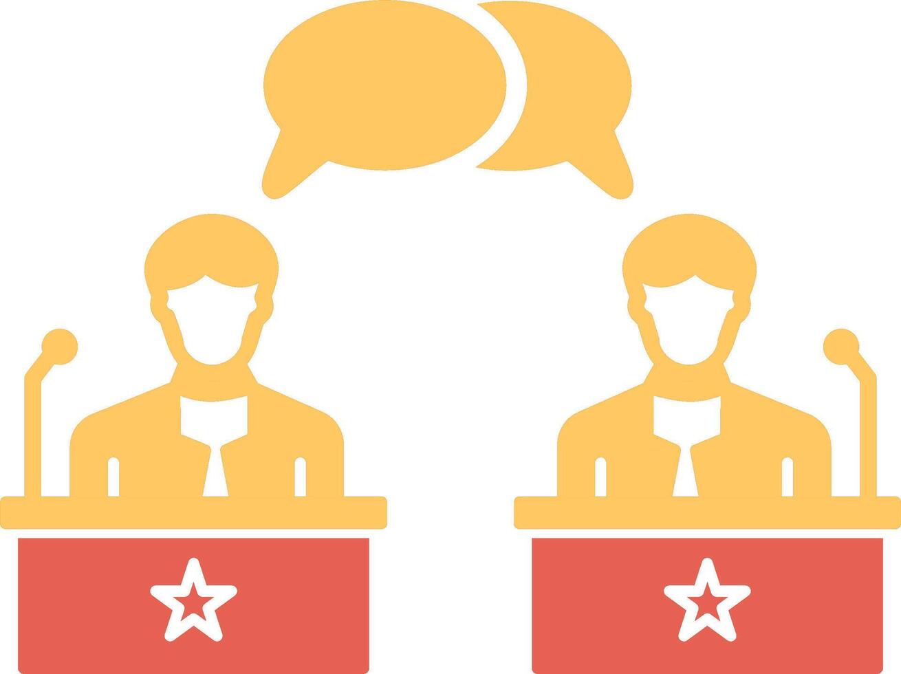 Debate Vector Icon