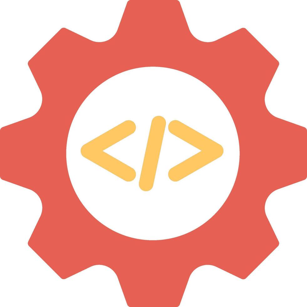 Coding Gear Vector Icon