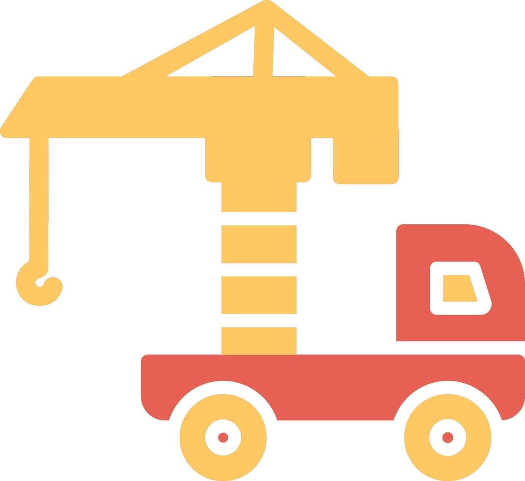 Lifter Crane Vector Icon