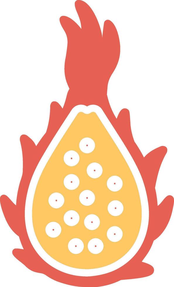 Dragon Fruit Vector Icon