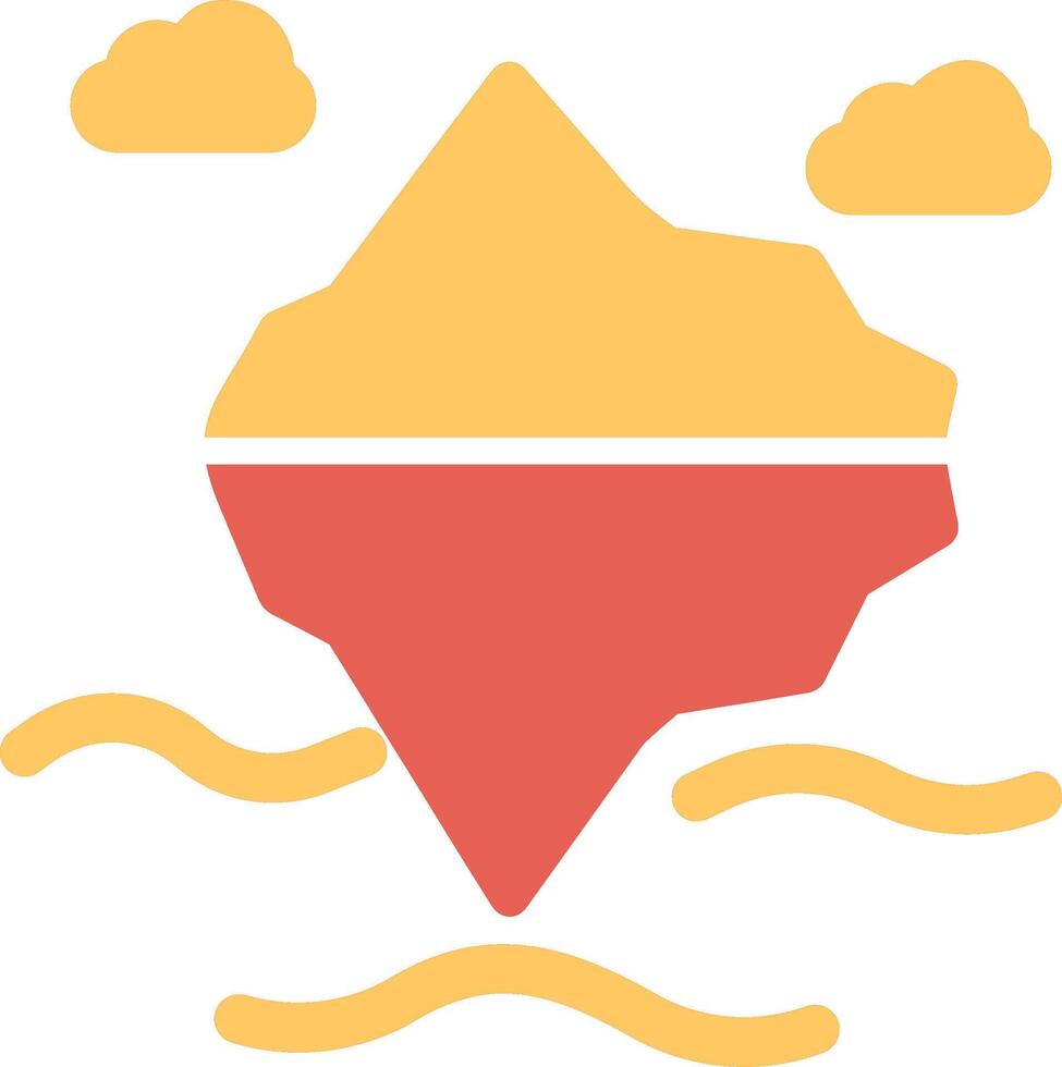 Iceberg Vector Icon