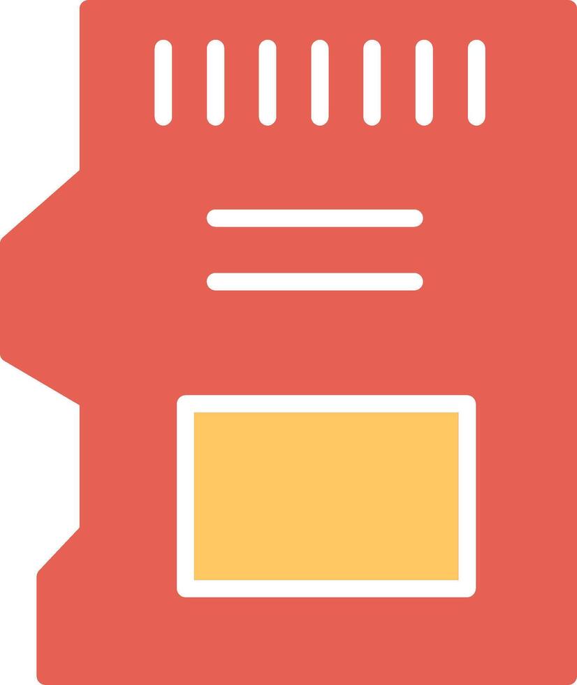 SD Card Vector Icon