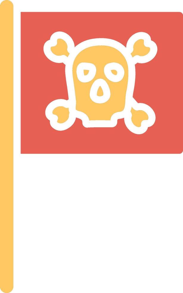 PIrate Flag I Vector Icon
