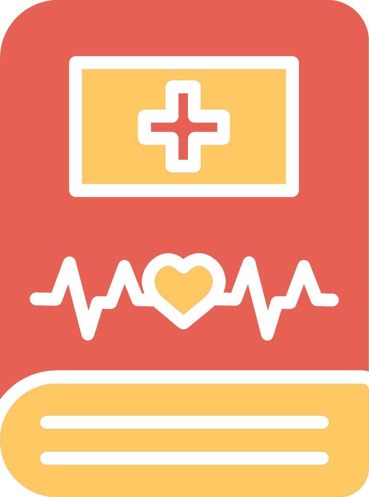 Medical Book Vector Icon