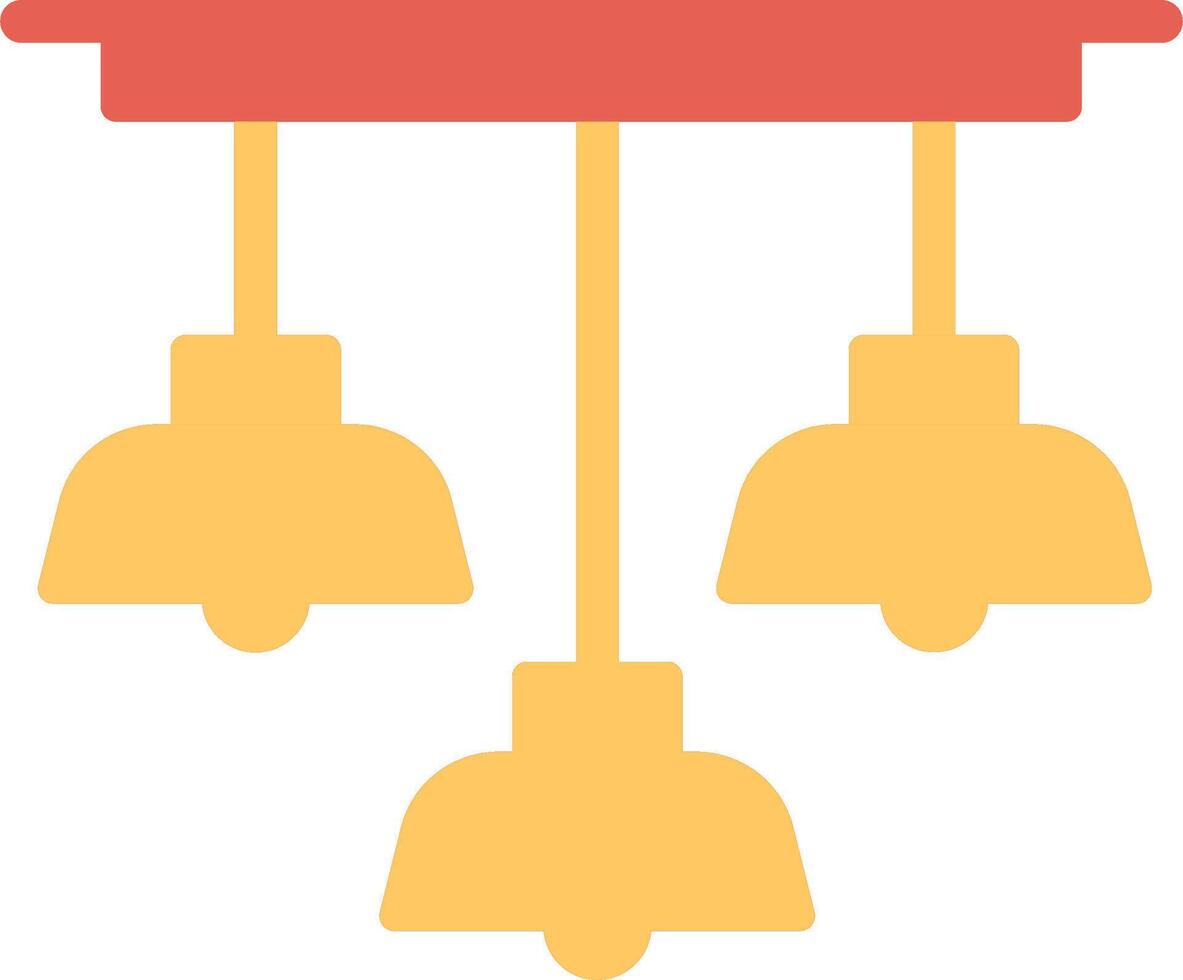 Overhead Light Vector Icon