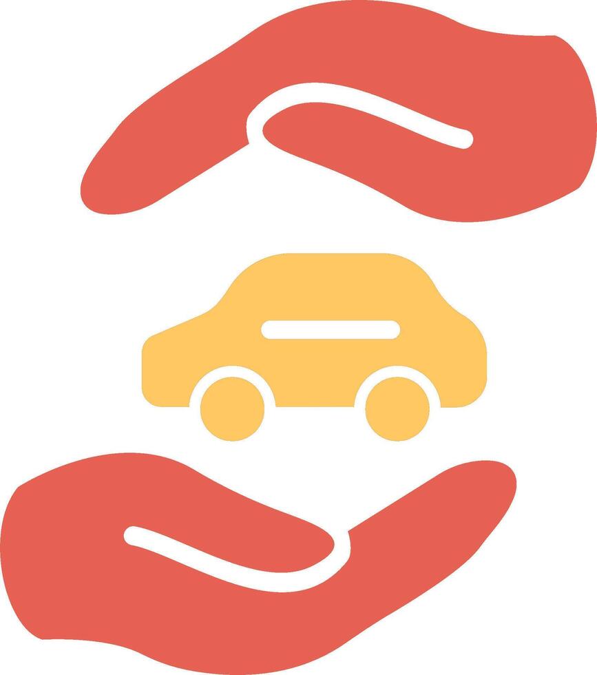 Car Insurance Vector Icon