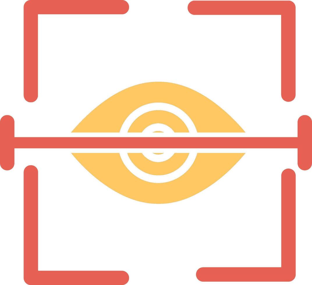 Eye Scan Vector Icon