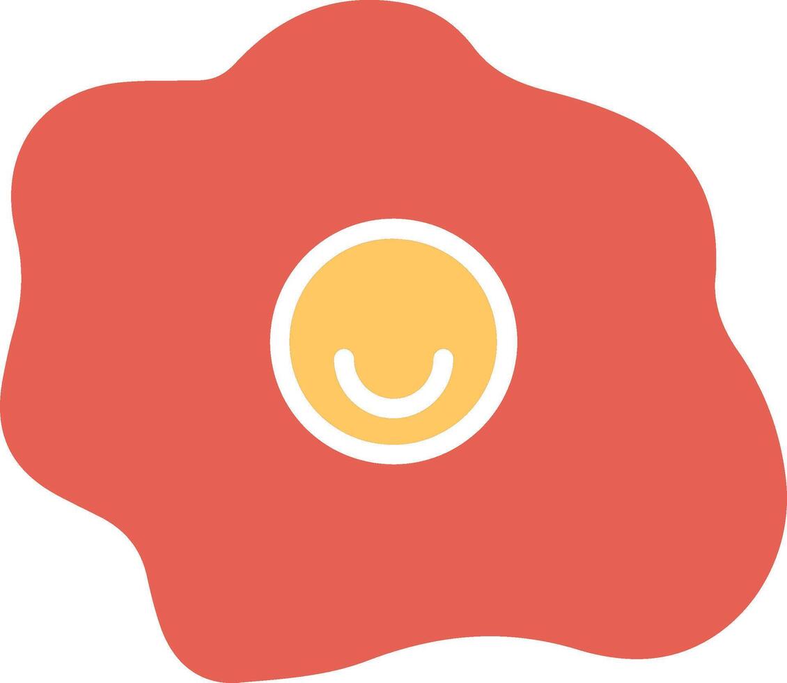 Fried Egg Vector Icon